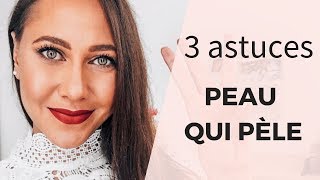 Peau qui pèle visage  3 solutions simples et efficaces pour arrêter de peler [upl. by Medarda]