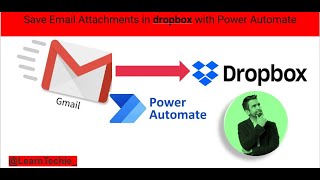 How to Save Email Attachments in dropbox with Power Automate  Power Automate Tutorial  In Hindi [upl. by Lundt350]