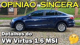 VW Virtus MSI  Características detalhes e algumas curiosidades  Parte 1 [upl. by Renba]