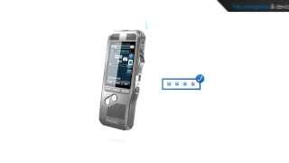 Philips Digital Pocket Memo  High data security [upl. by Berghoff]