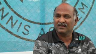 Testimonial of Coach Chakravarthy  Mouratoglou Tennis Academy [upl. by Rona]