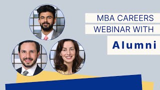 Fulltime MBA Career Webinar with Alumni [upl. by Audette884]