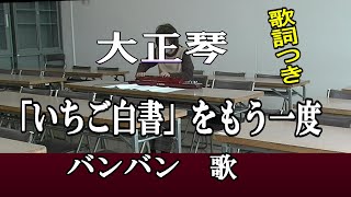 【「いちご白書」をもう一度】歌詞つき現代大正琴研究会 [upl. by Dnarb401]