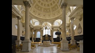 24424 Choral Evensong at St Stephen Walbrook in the City of London [upl. by Allemat]