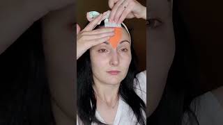 How to remove forehead wrinkles with tape Forehead taping [upl. by Radford]