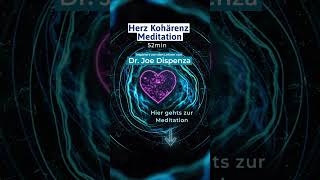 🟣 Herzkohärenz Meditation inspiriert von Dr Joe Dispenza  deutsch  Herz sychronisierien [upl. by Ennayelhsa]