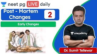 Post  Mortem Changes L2  Cracking Forensic  Unacademy NEET PG  Dr Sumit Tellewar [upl. by Irik89]