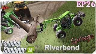 Farming Simulator 25  Ep 26  Dikke hagel storm 2 natuurrampen achter elkaar Stromschade opruimen [upl. by Sotos415]