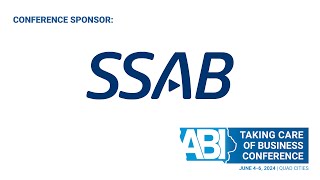 ABICON24 Sponsor SSAB [upl. by Atir]