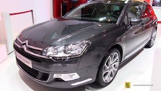 2015 Citroen C5 Tourer Exclusive  Exterior and Interior Walkaround  2015 Geneva Motor Show [upl. by Perren]