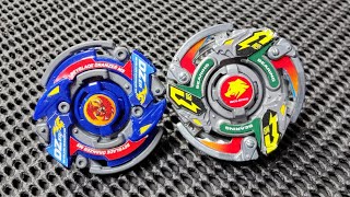 BEYBLADE WOLBORG MS VS DRANZER MS BEYBLADE G REVOLUTION HMS 爆転シュート ベイブレードＧレボリューション [upl. by Eglantine]