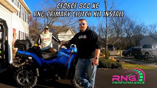 We Install An RNG Primary Clutch Kit In This CForce 800 XC [upl. by Pavior]