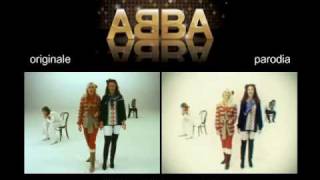 ABBA  Take a chance on me  video originale e parodia a confronto [upl. by Yajnas]