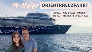 Große OrientKreuzfahrt mit Mein Schiff 2 [upl. by Hctub720]