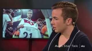 Marco Reus amp Mario Götze über die TrikotStory bei der WM [upl. by Zane]