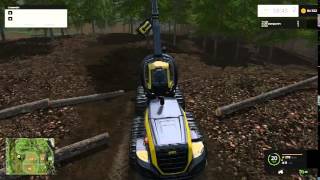 farming 2015 ep 5 coupe de bois et copeaux de bois [upl. by Asnarepse]