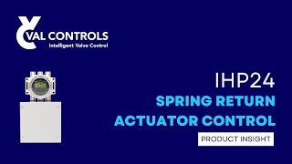 Spring return actuator control  IHP24  Product insight [upl. by Asha647]