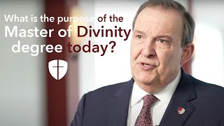 What is the purpose of the Master of Divinity degree today [upl. by Areivax897]