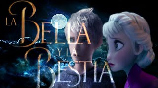 LA BELLA Y LA BESTIA  jelsa para jelsa Sandra frost Especial de 200 subs [upl. by Berlin370]