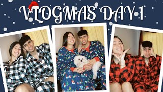 VLOGMAS DAY 1 We got matching pjs [upl. by Archie760]