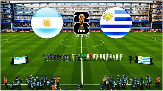 ARGENTINA vs URUGUAY  FIFA WORLD CUP 2026 QUALIFIERS [upl. by Talley]