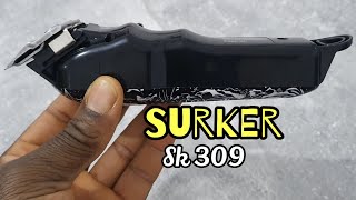 Unboxing Surker SK 309  Live Haircut  RPM Test [upl. by Breh972]