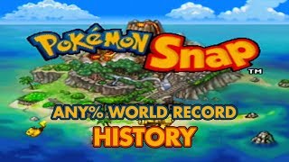 Pokémon Snap  Any Speedrun World Record History [upl. by Sirromad]