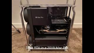 2019 Mac Pro with Titan RTX [upl. by Laius]