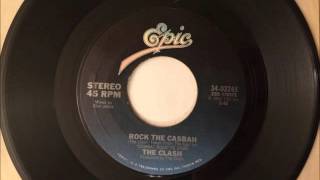 Rock The Casbah  The Clash  1982 Vinyl 45RPM [upl. by Petua850]