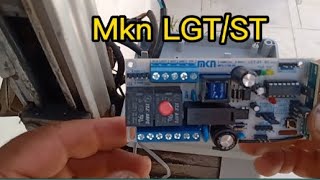 Como instalar e ligar a placa Mkn LGTST G3 rev 31  Modelo Novo  Como codificar os controles [upl. by Noneek]