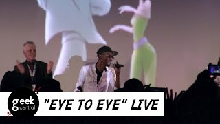 Tevin Campbell Powerline sings quotEye to Eyequot LIVE  A Goofy Movie 20th Anniversary [upl. by Clorinda]