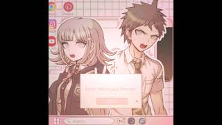 NOT A SHIP EDIT Sincerely Me  Hajime Hinata and Chiaki Nanami Edit Danganronpa 2 [upl. by Mosnar]