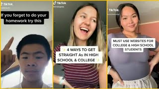 Tik Tok SCHOOL HACKS COMPILATION [upl. by Esilanna]