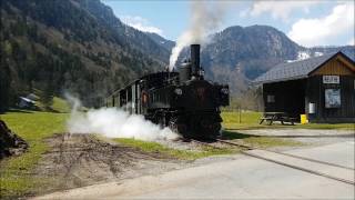 Bregenzerwaldbahn Wälderbähnle U25 April 2017 [upl. by Zetnauq]