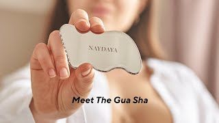 Meet The Gua Sha massage tool by NAYDAYA [upl. by Nyraf5]