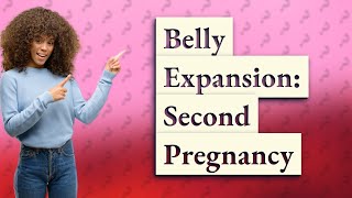 Does your belly get bigger quicker second pregnancy [upl. by Anayd673]