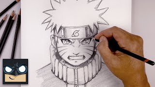 How To Draw Naruto  Sketch Tutorial [upl. by Gar]