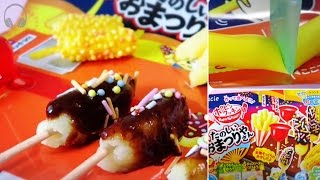 Cocina en miniatura Dulces japoneses KRACIE Paquete DIY Festival Japones Popin cookin How to make [upl. by Stafford]