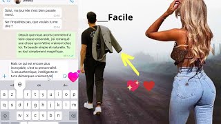 Comment séduire une fille par message  Des textos irrésistibles pour la faire craquer [upl. by Okir]