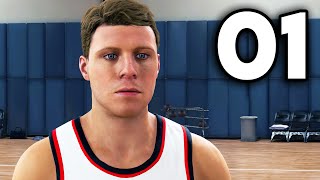 NBA 2K22 My Player Career  Part 1  The Beginning [upl. by Stambaugh]