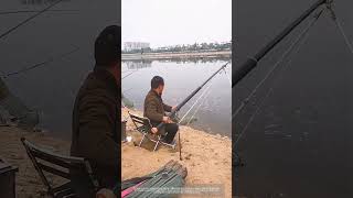 Use A Long Pole Rod To Fish In A River [upl. by Noellyn915]