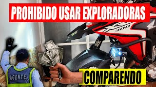 ¿Tendremos que DESINSTALARLAS NO MÁS EXPLORADORAS EN MI MOTO  que dice la LEY 769 DEL 2002 [upl. by Aidroc]