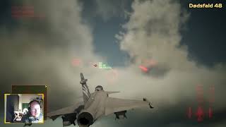 Teddy flyver fly og giver hot takes om mad  Ace Combat 7 Skies Unknown 5 [upl. by Grose913]