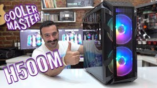 Cooler Master H500M Detaylı İnceleme  Yine Türkiyede İlk [upl. by Kcerred]