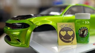 Dodge Charger Airbrushed with ShowUp Kandy Muscat [upl. by Naujd]