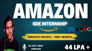 In Detail Amazon Internship Interview Experience  Best preparation Strategy  OffCampus 2025 [upl. by Mimi]