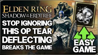 Shadow of the Erdtree  New OP Tear  GODLIKE Secret  Deflecting Hardtear Build Guide  Elden Ring [upl. by Janela636]