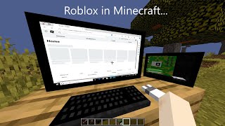 Creating a Roblox account in Minecraft feat Manou Synergy [upl. by Teodoro]