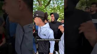 Attempt to burn Israeli Flag amp Christian at Speakers Corner  actual footage [upl. by Hassett]