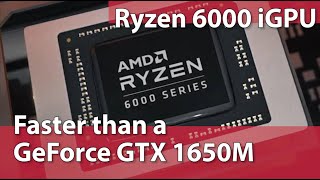 AMD Ryzen 9 6900HS Radeon 680M iGPU vs Vega 8 vs Intel XE vs RX 570 and more by computerbase [upl. by Bilicki]